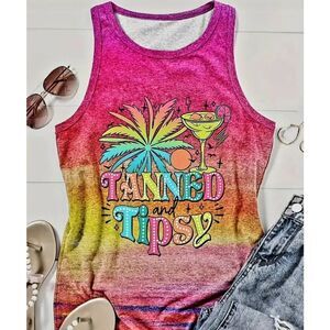 NWOT CHIC ME WOMENS TANK TOP